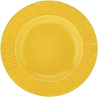 KUTAHYA Deep plate, Porcelain 25cm - Yellow