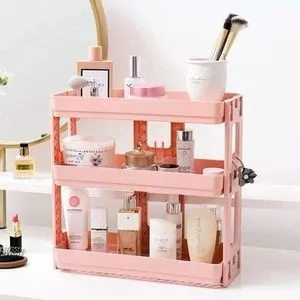 Expandable Organizer Rack For Kitchen ,Bathroom And Cosmetic Table