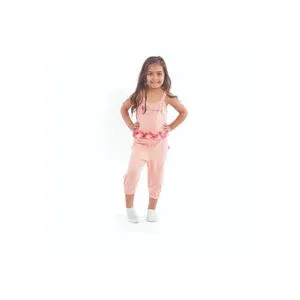 Junior High Quality Cotton Blend And Comfy   Printed Jumpsuit