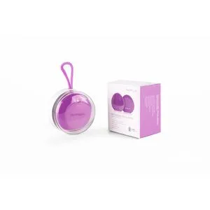 Hapilin Mini Silicone Facial Brush - Purple