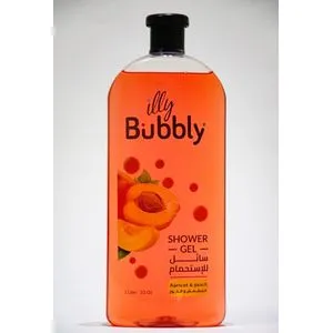 Illy Bubbly Apricot & Peach Shower Gel - 1L