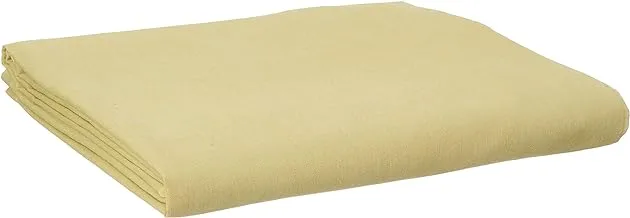 Home of linen-fitted sheet, size 100 * 200cm,olive