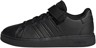 adidas unisex-child GRAND COURT 2.0 EL CBLACK/CBLACK/GRESIX FZ6161 TENNIS SHOES for Unisex Sneakers