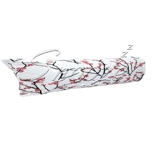 Snooze Long Pillowcase, Cherry Design