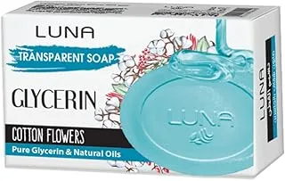 Luna Glycerin soap cotton flowers 100gm