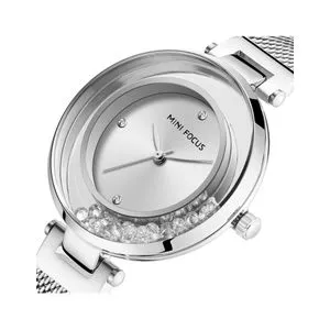 Mini Focus Women's Watch Stainless Steel Silver 0254