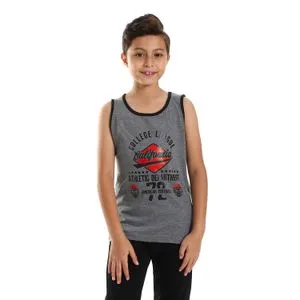 Caesar Boys Printed Sportive Tank Top