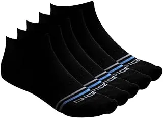 Dice Mens Set of 5 Lycra Plain Socket Socks