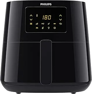 Philips essential air fryer xl 1.2kg, 6.2l capacity, digital screen,black - hd9270/90 - international warranty