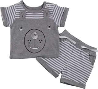 Elsayaad Boys short Sleeve & shorts Striped Pajama Pajama Set