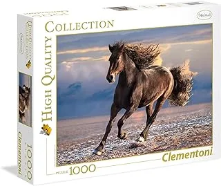 Clementoni 39420 Wildpferd – Puzzle 1000 Teile, Geschicklichkeitsspiel für die ganze Familie, Erwachsenenpuzzle ab 14 Jahren