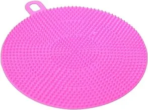 Silicone Dish Cleaning Mat - Fuchsia DOD-200