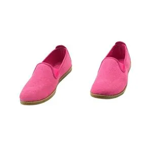 Squadra Canvas Comfortable Loafers For Women - Fuchsia