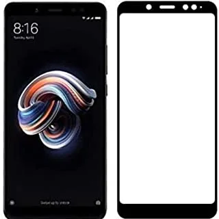 واقي شاشة Dragon 5D منحني كامل من الزجاج المقسى Xiaomi Redmi Note 5 Pro واقي شاشة 9H تغطية كاملة بالغراء الزجاج