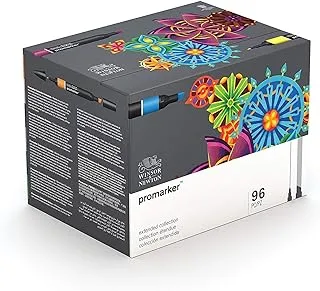 Winsor & Newton ProMarker Set, 96 Count, Extended Collection