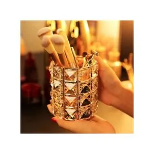 Organizer Makeup Case - Gold