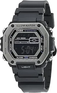 Casio MWD-110H-8BVDF Watch for Men Digital Black Resin Band