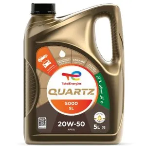 TOTAL QUARTZ 5000 SL 20W-50 - 5 Liter  - Oil (4Liter+1Liter Free)