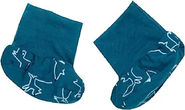 Jockey M M Cotton Socks Printed Shapes For Boys-Petroleum