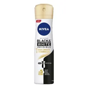 NIVEA Black & White سبراي مضاد للتعرق لمدة 48 ساعة - 150 مل