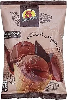 5 Minutes Chocolate bag ice cream Sachet - 200gm