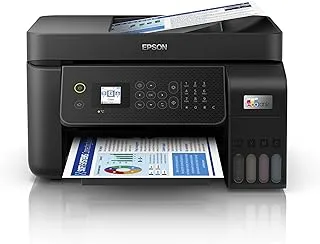 طابعة EPSON EcoTank L5290 Office ذات خزان الحبر طابعة A4 ملونة 4 في 1 مزودة بوحدة تغذية تلقائية بالمستندات (ADF) و Wi-Fi واتصال لوحة ذكية وشاشة LCD