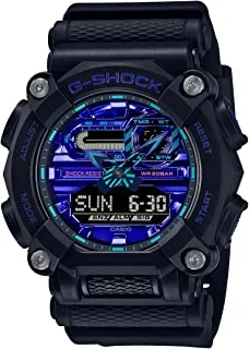 Casio G-Shock Analog-Digital Blue Dial Men's Watch-GA-900VB-1ADR