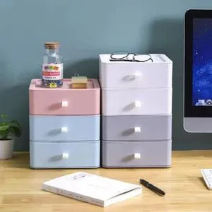 Desktop Organizer Drawer Shelf - 4 Drawers