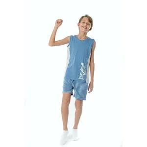 Junior High Quality Cotton Blend And Comfy   Kids Pajama Set 