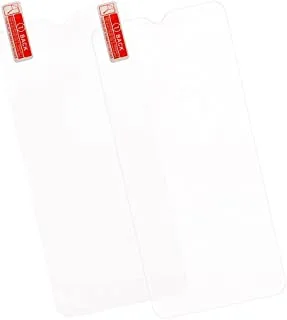 Generic Tempered Glass Full Screen Protector With Clear Edges For OnePlus 6T 6.41 Inches Set Of 2 Pieces - Clear