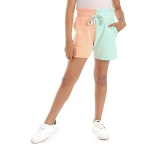 Bongo High Waist Bi-Toned Mint Green & Simon Girls Shorts