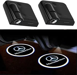 Carfun 2Pcs for Car Door Lights Logo, Car Door Led Projector Lights Shadow Ghost Light,Wireless Car Door Welcome Courtesy Lights Logo for All Car Models