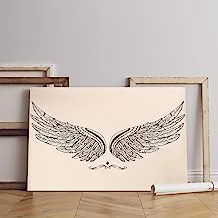 Home Gallery Classical Vintage Wings Printed Canvas wall art 90x60 cm