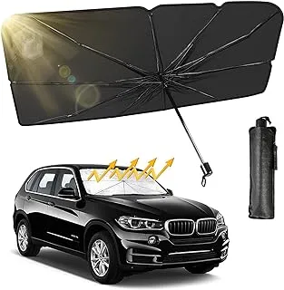 Car Windshield Sunshade, Car Sunshade, Folding Car Sunshade Front Protector with Anti UV Rays, Windshield Sunshade Protection, Universal Car Windshield Sunshade