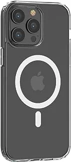 Devia Pure Magnetic Shockproof Back Cover for iPhone 14 Pro, 6.1 Inch Size, Clear