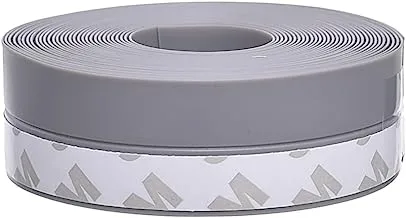 Generic Silicon Insect Seal Strip Airtight Tape For Doors And Windows - Grey