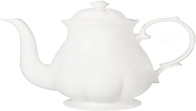 Royal Porcelain Tea Pot With Lid 48 ml - White