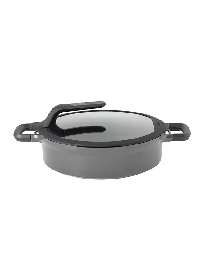 Berghoff Covered Stay-Cool Saute Pan With Double Handle Grey/Black 28cm