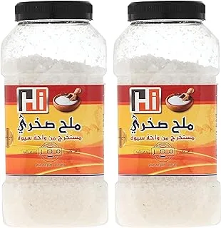 Eco healthy - Iodized Unrefined Coarse Rock Salt - Offer 2 Packs - 1 kg