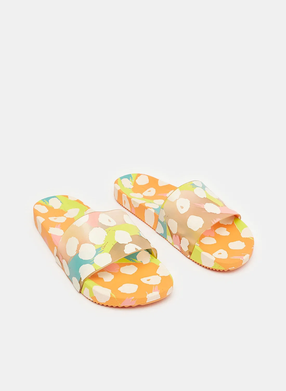 Zaxy ZAXY MANIFESTAR COLOR SLIPPER/ORANGE MULTICOLOR