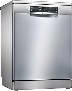 Bosch Serie 4 - Dishwasher, 60 cm - 12 place settings 5 programmes -Stainless Steel - SMS45DI10Q