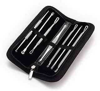 7 Pcs Blackhead Whitehead Popping Pimple Remover Acne Extractor Tools Kit