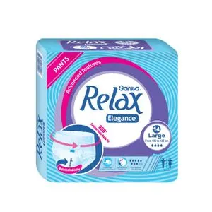 Sanita Relax Elegance Adult Diaper Large Size 14 from 100 To 135 cm