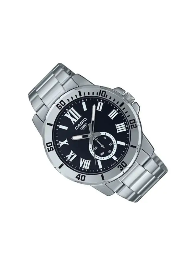 CASIO Stainless Steel Analog Watch MTP-VD200D-1BUDF