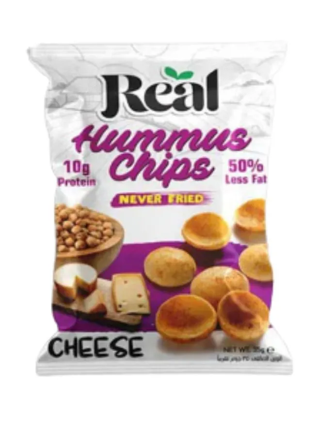 Real Chickpeas Chips With Protein Cheese- 35 Grams