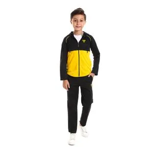 Caesar Boys Training Suit With Pockets And Lined Design.