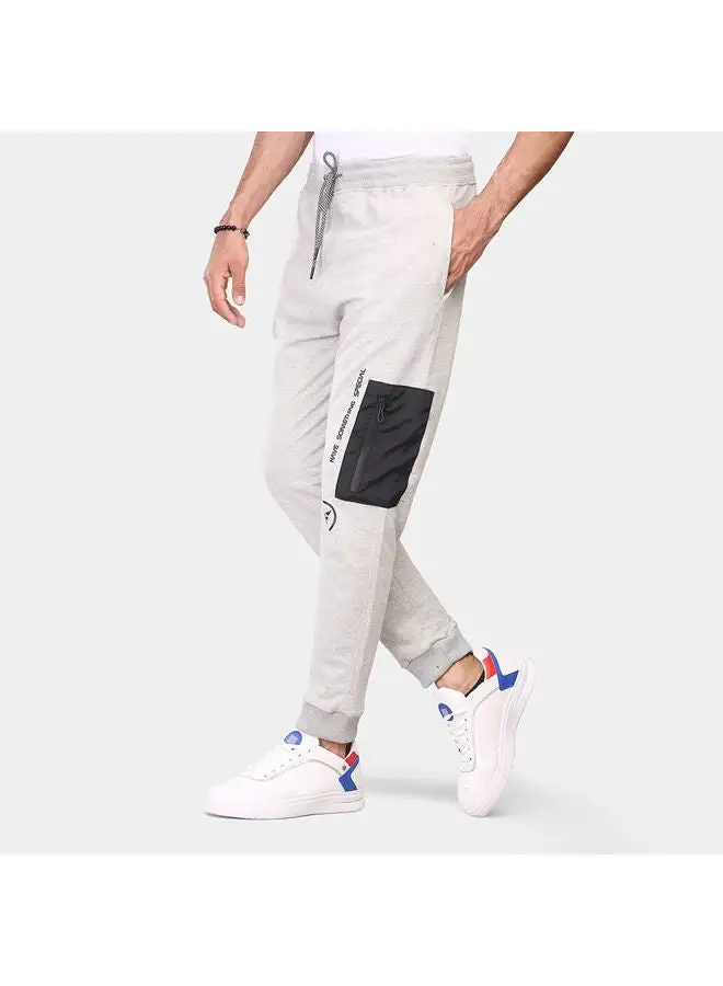 Coup COUP Slim SweatPants For Men - Grey - M