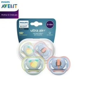 Philips Avent Ultra Air Soother SCF085/12 + Amigo Gift