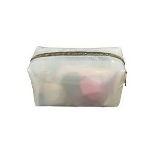 Brand Stores Water Proof Makeup PVC Organizing Bag - White