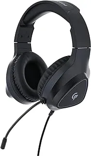 Porodo PDX414 Gaming Headphone HD Sound With RGB And Omni Directional Microphone For Computer - Black, Wired Headphones Headset